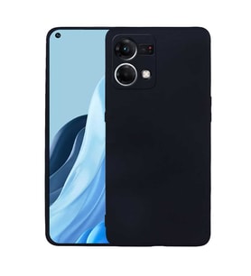 Lexroo Oppo Reno 7 4G Kılıf Premier Silikon Kılıf - Siyah