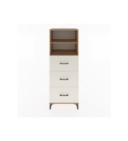 Hyperion Dolap 2 Raflı 3 Çekmeceli 60x44x163 Çam-Aytaşı