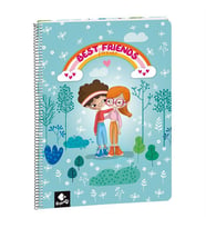Busquets BFF Çizgili A4 Spiralli Defter 80 Yaprak 2005309590