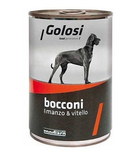 Golosi Sığır ve Dana Etli Yetişkin Köpek Konservesi 400 Gr