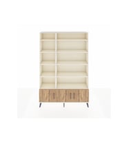 Arges Dolap 10 Raflı 3 Kapaklı 132x30x195 Aytaşı-Çam/Aytaşı