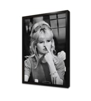 Birigitte Bardot Çerçeveli Cam Tablo