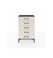 Arges Komodin 5 Çekmeceli 60x30x96 Antrasit-Aytaşı