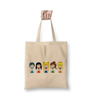 Sailor Moon Kawaii Bez Çanta Uzun Saplı Alışveriş Çantası Plaj Çantası (Beyaz)
