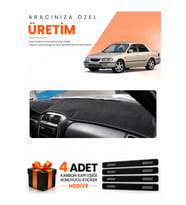 MAZDA 626 (1997-2002) Uyumlu Torpido Koruma Örtüsü Oto Kılıfı - Siyah