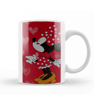 Minnie Mouse Kupa Bardak Porselen