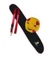 Renault 12 / Toros Nakışlı Siyah Göğüs & Torpido Halısı / Emoji Yastık / Oto Aksesuar