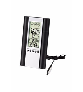 Termometre H 6308ab Isı + Nem Ölçer*saat*alarm Tt Technıc