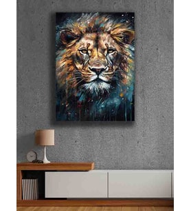 Koç stüdyo Modern tasarım kanvas tablo 50x70 (Çok Renkli)