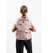 Unisex, Ultra Hafif, Çok Cepli, Sırt Çantası Pembe Model: (VNT-9B)