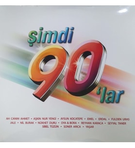 Şimdi 90'lar Çift LP Plak (Karışık)