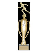 ODAK KUPA - Figürlü Kupalar - Atletizm Kadın Figürlü Kupalar FG-026 A - 45 cm