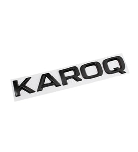 SKODA KAROQ BAGAJ YAZISI SİYAH