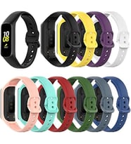 Samsung Galaxy Fit2 Bileklik Kayışı Termoplastik Kordon CordFit Lacivert