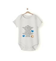 Pia Baby PBG39 Babalar Gününe Özel Babaya Mektup Bebek Zıbın