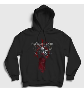 Presmono Unisex Siyah Exul Metal Ne Obliviscaris Kapüşonlu Sweatshirt 521680tt