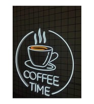 COFFEE TIME Yazılı Neon Tabela