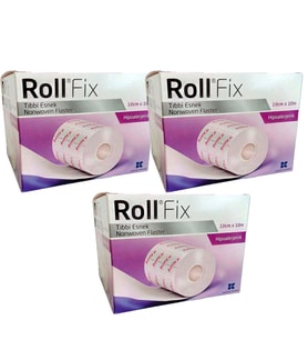 Roll Fix Tıbbi Esnek Flaster 10 CM x 10 M (3KUTU)