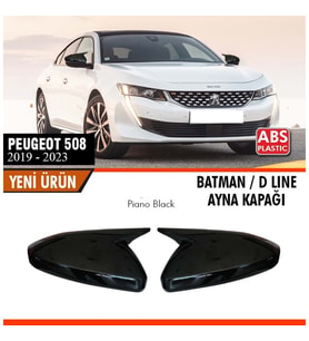 Peugeot 508 Batman Ayna Kapağı 2019-2023 (Karışık)