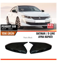 Peugeot 508 Batman Ayna Kapağı 2019-2023 (Karışık)