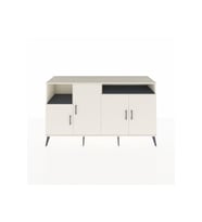 Kronos Konsol 5 Raflı 4 Kapaklı 176x59x99 Aytaşı-Aytaşı/Antrasit