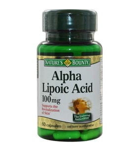 Nature's Bounty Alpha Lipoic Acid 100 mg 60 Kapsül