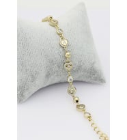 XUPİNG JEWELRY KALP,YUVARLAK ZİRKON TAŞLI BİLEKLİK