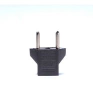 Amerikan priz giriş çevirici 2 Li Priz Dönüşürücü (6A Amper-125V - 250V) (Siyah)
