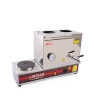 Mizan MC207 Çift Demlik Pleytli Çay Kazanı 30 LT