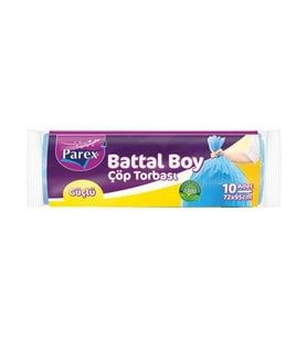 Northcity Extra Battal Çöp Torbası 72x95 cm - 7'li Paket, Dayanıklı ve Sızdırmaz