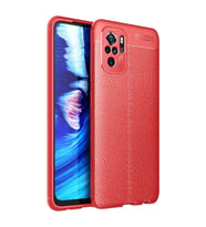 Xiaomi Redmi Note 10 Kılıf Auto Focus Kapak - Kırmızı