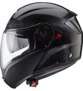Motosiklet Kaskı Levo X Carbon Güneş Vizörlü Çene Açılır Motorcu Kaskı