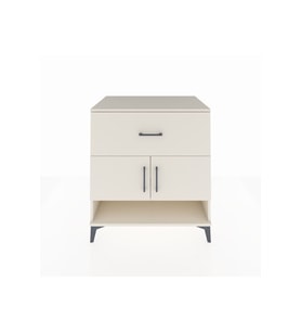 Kronos Şifonyer 2 Raflı Tek Çekmeceli 2 Kapaklı 88x59x96 Aytaşı-Aytaşı