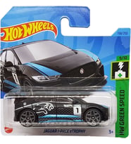 Hot Wheels - Jaguar I-Pace Etrophy - Hw Green Speed 9/10 - Hkh60 - Short Card - Siyah - Mattel 2023 (Çok Renkli)
