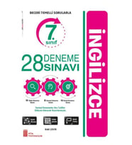 7. Sınıf 28 Deneme Sınavı İngilizce