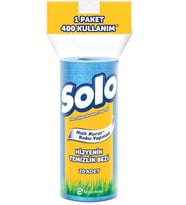 Solo Bez Kağıt . Hijyenik Temizlik Bezi 400 Kullanım