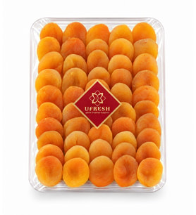 Jumbo Sarı Kayısı - Şeffaf Tabak (1000 g)