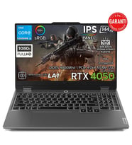 LenovoLOQ 15IAX9 Intel Core i5-12600HX 16GB 1TB SSD RTX 4050 6GB (105W) 15.6" FHD IPS Panel 144Hz Freedos Taşınabilir Bilgisayar 83GS00L8TR