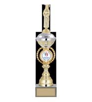 ODAK KUPA - Figürlü Kupalar - Mezuniyet Kadın Figürlü Kupalar FG-066 C - 45 cm