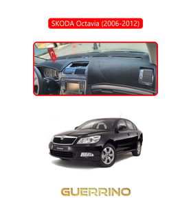 SKODA Octavia (2009-2012)TORPİDO KORUMA HALISI KIRMIZI KENAR