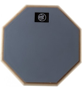 Cox PP-G8 Çalışma Pedi - 8" Gri (Eğitim - Pratik Pedi)  Doğal Kauçuk Yüzey, Sessiz Egzersiz İmkanı, Kaymaz Alt Taban, Trampet Hissi Veren Rebound (Geri Sekme)  Ölçüler: 8 İnç Çap (Kompakt Boy)