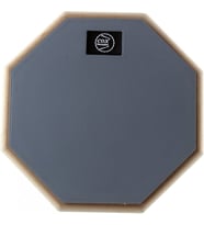 Cox PP-G8 Çalışma Pedi - 8" Gri (Eğitim - Pratik Pedi)  Doğal Kauçuk Yüzey, Sessiz Egzersiz İmkanı, Kaymaz Alt Taban, Trampet Hissi Veren Rebound (Geri Sekme)  Ölçüler: 8 İnç Çap (Kompakt Boy)