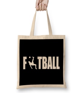Football Soccer Football Player Penalty Gift Bez Çanta Uzun Saplı
