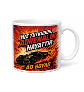 Aksiyon Filmi Tutkunlarına Patlamalar Ve Hızlı Arabalar Adrenalin Kupa Bardak Hediye