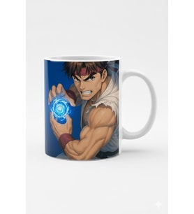 Street Fighter Ryu Aduket Özel Tasarımlı Hediyelik Kupa Bardak