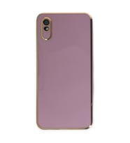 Xiaomi Redmi 9a Kılıf Volet Silikon - Mor