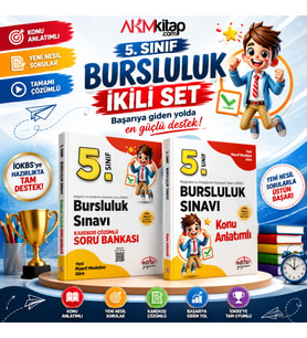 Editör 5.Sınıf Bursluluk Konu ve Soru Bankası Seti 2 Kitap