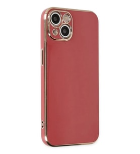 Newface Apple iPhone 14 Kılıf Volet Silikon - Kırmızı