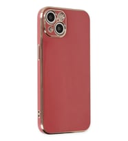 Newface Apple iPhone 14 Kılıf Volet Silikon - Kırmızı