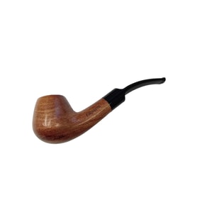 Falconetti 9 mm. Kahverengi Sandalwood Eğimli Sap Ahşap Pipo rd40